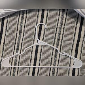 50 Pack of Matching White Clothes Hangers
